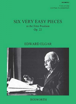 Elgar Six Very Easy Pieces First Position Op. 22 Viola/Cello/Po