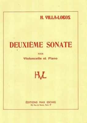 Villa-Lobos Sonate N 2 Vlc/Piano