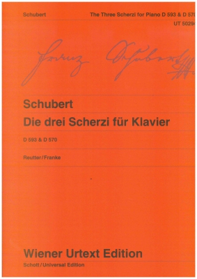 The Three Scherzi For Piano D 593/1-2, D 570
