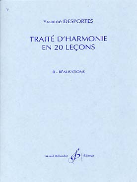 Traite D'Harmonie En 20 Lecons - Realisations
