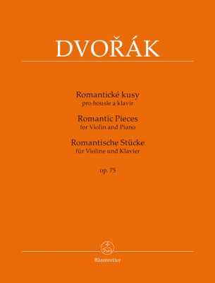 Romantic Pieces For Violin And Piano Op. 75