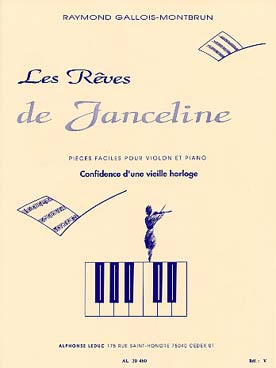 Rêves De Janceline N003:Confidence D'Une Vieille Horloge Violon Piano