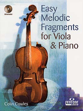 Easy Melodic Fragments For Alto And Piano / Collin Cowles - Alto