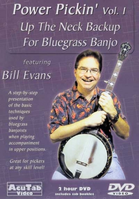 Power Pickin' Vol.1: Up The Neck Backup For Bluegrass Banjo