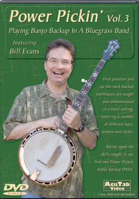 Power Pickin' Vol.3: Playing Banjo Backup In A Bluegrass Band