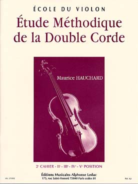 Etude Methodique De La Double Corde Vol.2