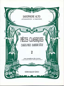 Pieces Classiques - Pour Saxophone Alto - Vol.2
