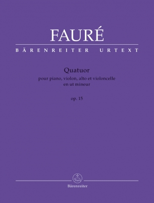 Quatuor Pour Piano, Violon, Alto Et Violoncelle, Op. 15