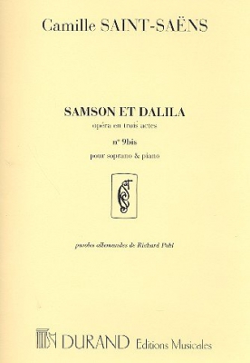 Samson Et Dalila N 9B Fr/All Soprano/Pno (Mon Coeur S'Ouv)