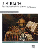 Bach Chromatic Fantasy And Fugue (Piano)
