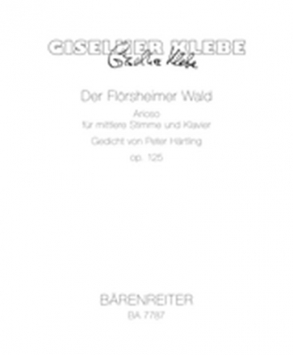 Floersheimer Wald For Solo Voice And Piano