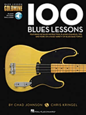 100 Blues Lessons Bass Lesson Goldmine Series + Audio Access