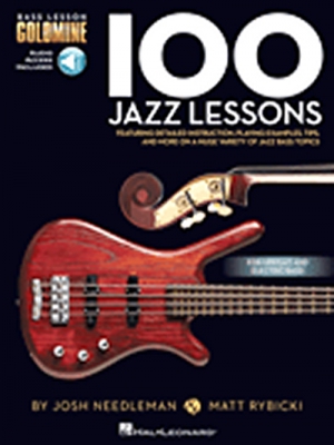 100 Jazz Lessons Bass Lesson Goldmine Series + Audio Access