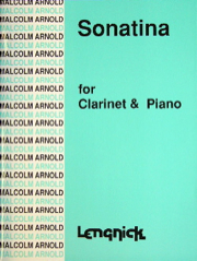 Sonatina Clarinet/Piano Arnold Op. 29