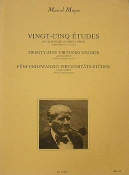 25 Etudes De Virtuosite D'Apres Czerny Flûte