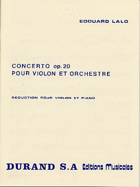 Concerto Op. 20 Violon/Piano