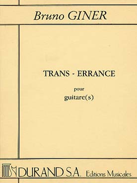 Trans-Errance Guitare