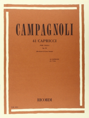 41 Capricci Per Vla Op. 22