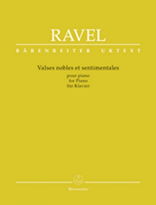 Valses Nobles Et Sentimentales For Piano