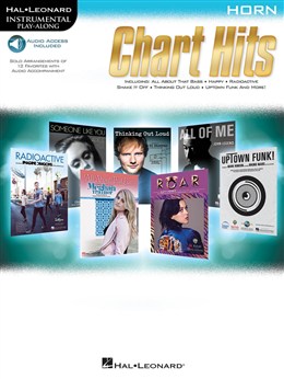 Instrumental Play Along : Chart Hits - Book - Online Audio