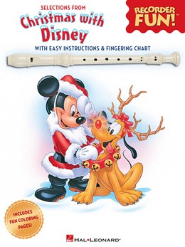 Selections From Recorder Fun! : Christmas With Disney