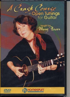 Dvd Crash Course In Open Tunings For Guitar Mary Flower