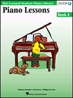 Piano Lessons Book 4 - Book With Online Audio