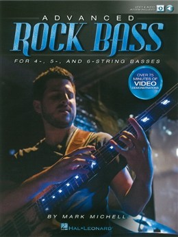 Advanced Rock Bass - For 4 -, 5 - And 6 - String Basses - Book - Online Audio