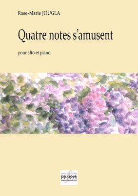4 Notes S'Amusent Pour Alto Et Piano
