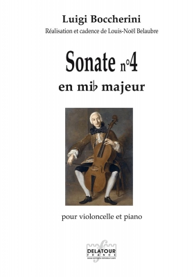 Sonate #4 En Mib Majeur Pour Violoncelle Et Piano