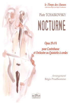 Nocturne Pour Contrebasse Et Orchestre Ou Quintette A Cordes