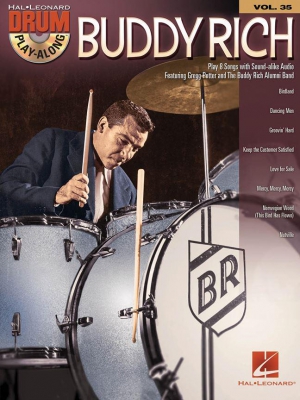 Drum Play Along Vol.35 : Buddy Rich - Book/Online Audio