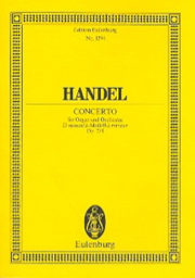 Organ Concerto #10 D Minor Op. 7/4 Hwv 309