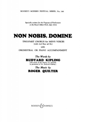 Non Nobis, Domine