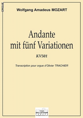 Andante Mit Fünf Variationen KV 501
