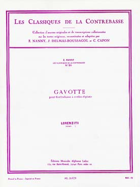 Classique Contrebasse N026 Gavotte