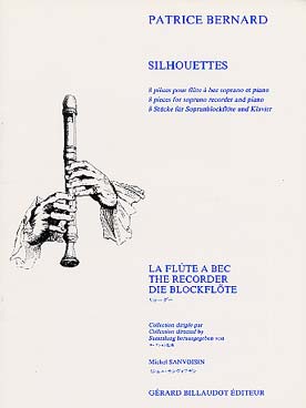 Silhouettes - 8 Pieces - Flûte A Bec Soprano Et Piano