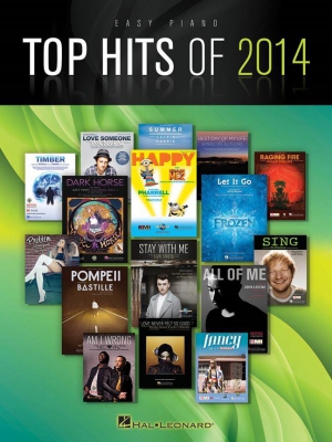 Top Hits Of 2014 Easy Piano Songbook