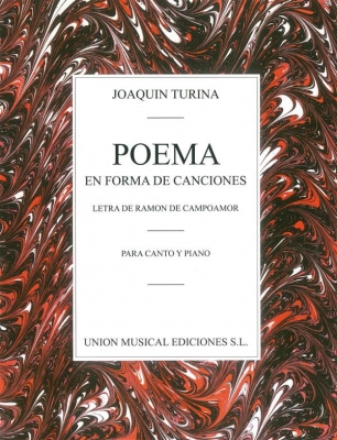 Turina Poema En Forma De Canciones Chant/Piano