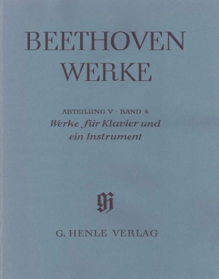 Works For Piano And One Instrument - Horn (Violoncello), Flûte (Violin), Mandolin (With Critical Report)