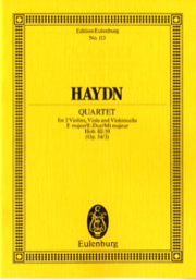 String Quartet E Major Op. 54/3 Hob. III:59