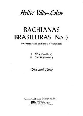 Villa-Lobos Bachianas Brasileiras No5 Voice And Piano