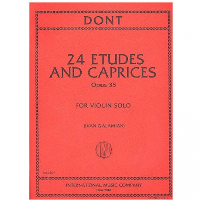 Etudes And Caprices Op. 35