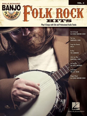 Banjo Play Along Vol.3 : Folk Rock Hits - Book