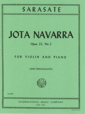 Jota Navarra Op. 22 2 Vln Pft