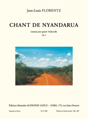 Chant De Nyandarua Litanies/4 Violoncelles/Partition Et Parties