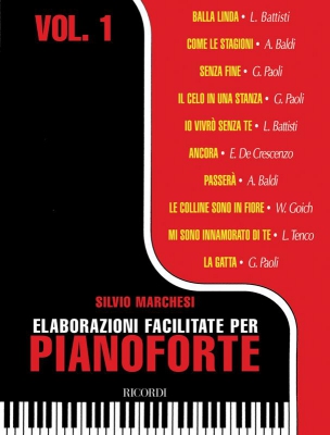 Elaborazioni Facilitate Per Pianoforte Vol. I