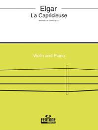 La Capricieuse Op. 17 / Elgar / Violin Et Piano