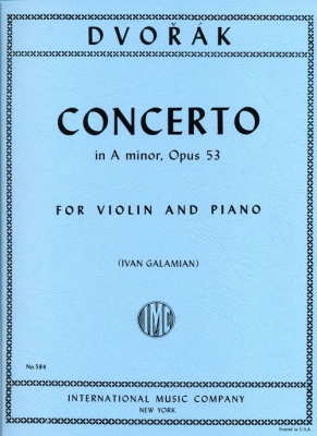 Concerto Amin Op. 53 Vln Pft.Red