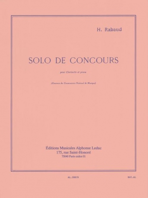 Solo De Concours Op. 10